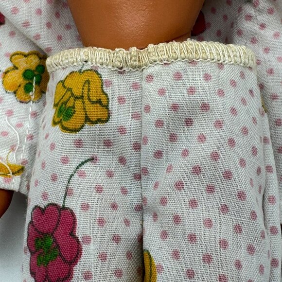 Vtg 1972 Barbie Sweet Dreams Pajamas #3350 2-Piece Set Polka Dot & Floral Design - Picture 4 of 10